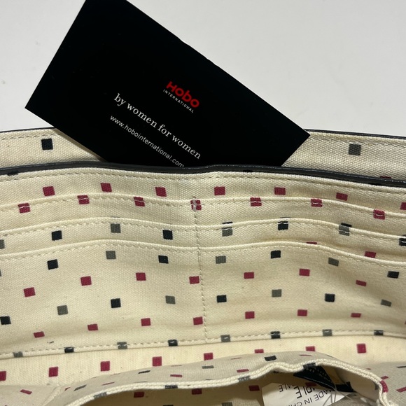 HOBO International Gray Patent Leather Clutch wallet w/ coin purse Sample Item - Picture 6 of 16